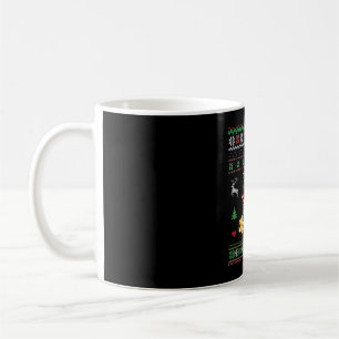 Music Note Carols Christmas Ugly Sweater Musical T Coffee Mug