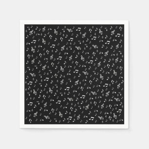 music, note, clef, band, symbol, shiny, elegant, napkin