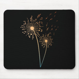 Music Note Design For Men Women Music Teacher Musi Mouse Pad