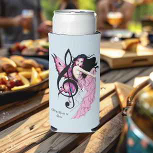 Music Note Fairy Seltzer Can Cooler
