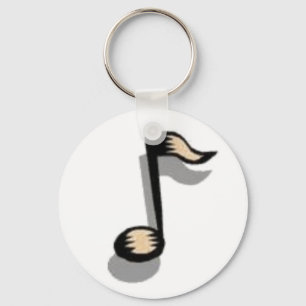 Music Note Keychain
