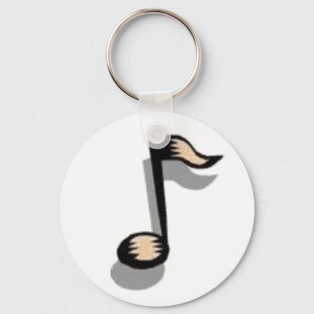 Music Note Keychain (Front)