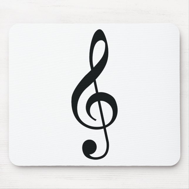 Music Note Mouse Pad (Front)