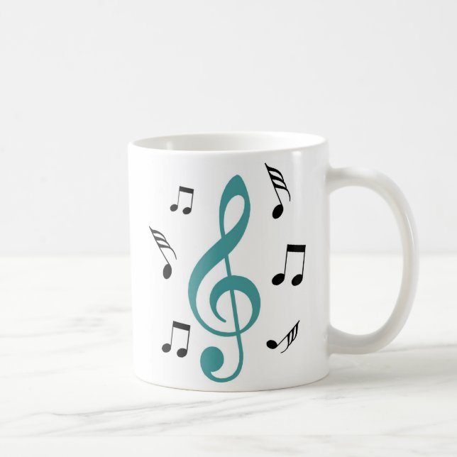 Music Note mug (Right)