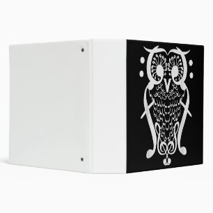 Music Note Owl Musicians Teacher Birthday Gifts Binder