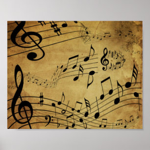 Music note Poster