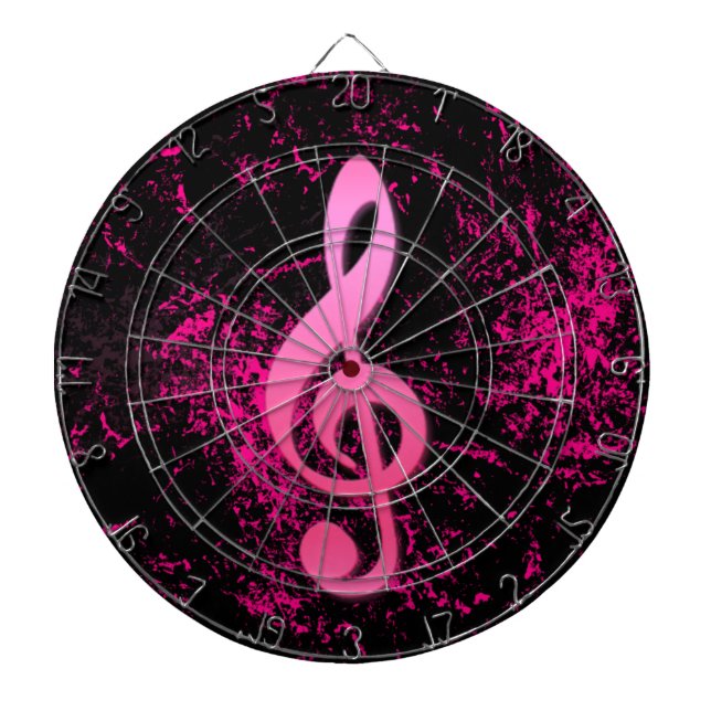Music Note Symbol Dartboard (Front)
