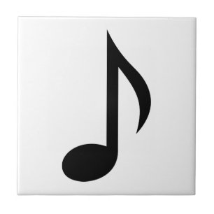 Music note tile
