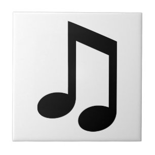 Music note tile
