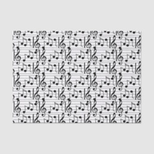 Music Note Tissue Paper