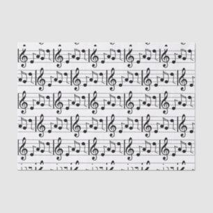 Music Note Tissue Paper