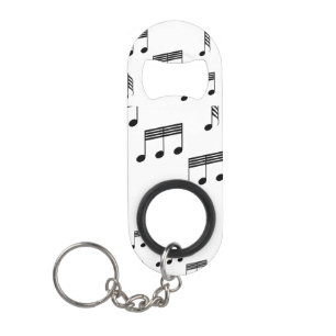 Music Noted Bottle Opener Keychain Bottle Opener