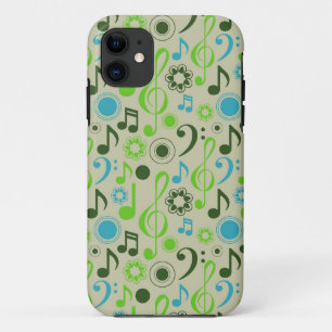 Music Notes and Clefs iPhone 11 Case