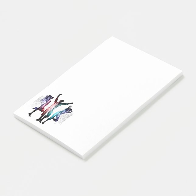 Music Notes and Dancers (Angled)