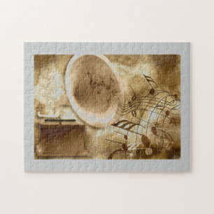 Music Notes Band Dance Art Destiny Gifts Jigsaw Puzzle