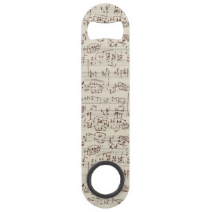 Music notes bar key