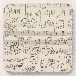 Music notes coaster