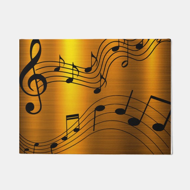Music Notes Doormat (Front)