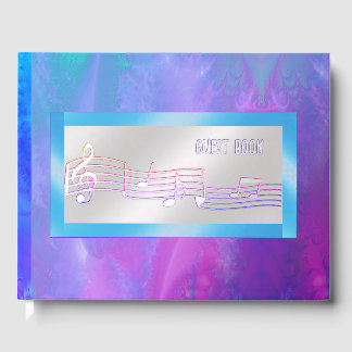 Music Notes Guest Book
