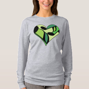 Music Notes Heart T-Shirt