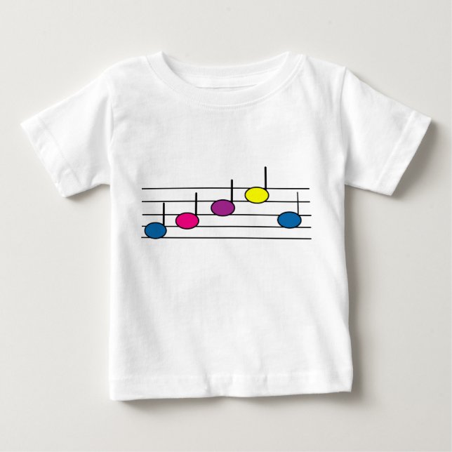 Music Notes Infant T-shirt (Front)