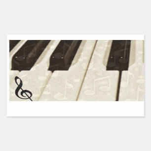 Music notes & Keys_ Sticker