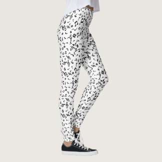 Music Notes Leggings
