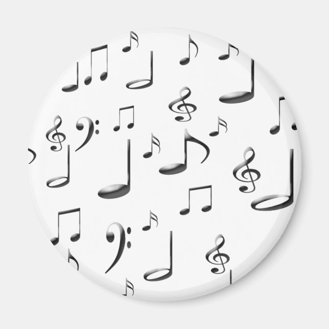 MUSIC NOTES MAGNET (Front)