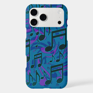 Music Notes Musical Pattern Blue Green Purple