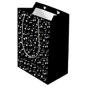 Music-Notes of Love_ Medium Gift Bag