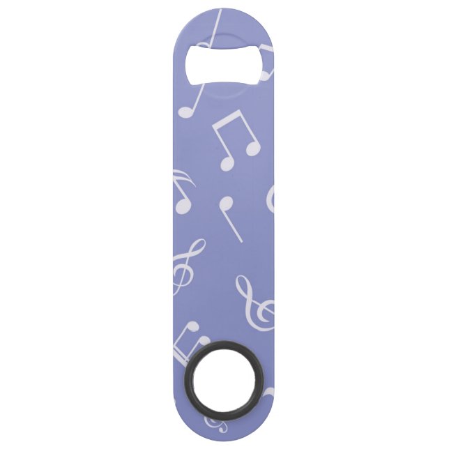 Music notes pattern bar key (Front)