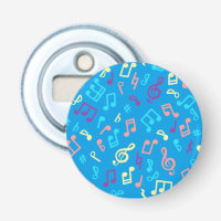 Music notes pattern