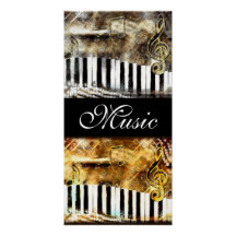 Music Notes Piano Keys Dance Instruments