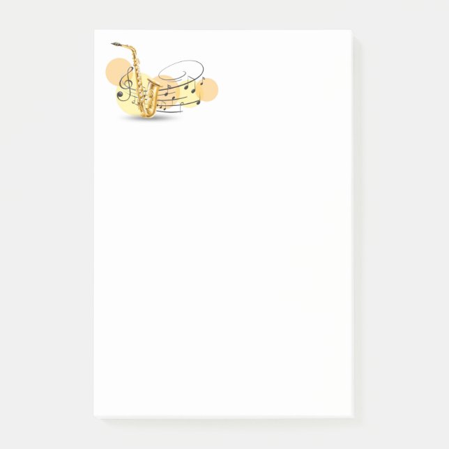 Music Notes Post it Notes (Front)