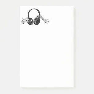 Music Notes Post it Notes