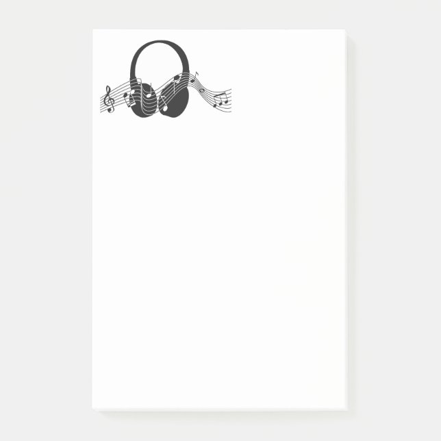 Music Notes Post it Notes (Front)