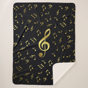 music,notes,Sherpa Blankets, craft, holiday, Sherpa Blanket