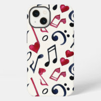 Music Notes & Symbols Black & White