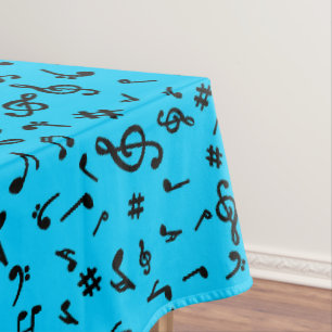 Music Notes  Tablecloth