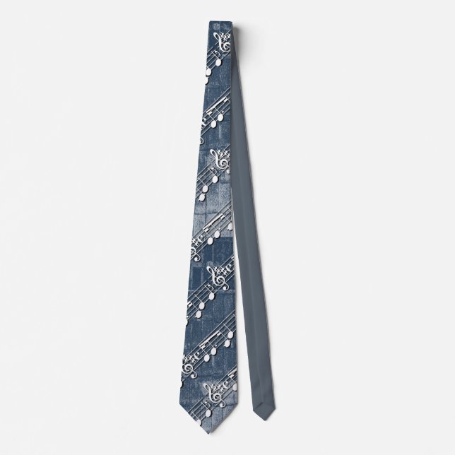 Music Notes Tie (Front)