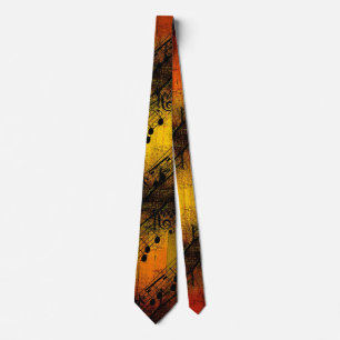 Music Notes Tie
