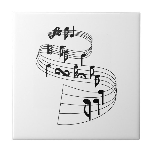 Music Notes Tile (Front)