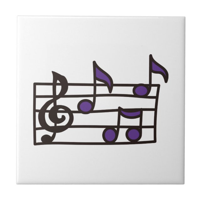 Music Notes Tile (Front)