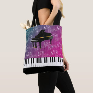 MUSIC NOTES TOTE BAG