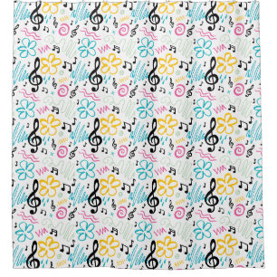 Music Notes Treble Clef Musician Gift 90s Style