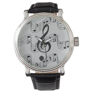 Music Notes Watch
