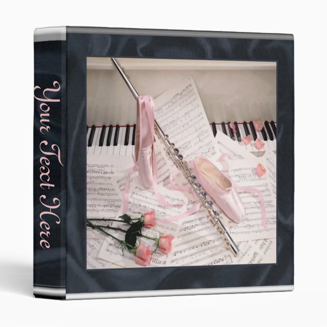 Music of Flute and Keys Binder (Front/Spine)