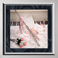 Music of Flute and Keys Poster