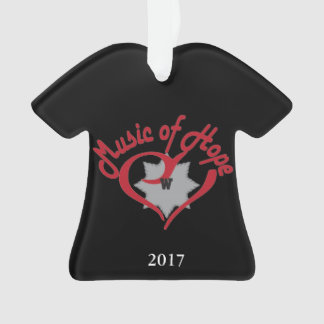 Music of Hope show ornament