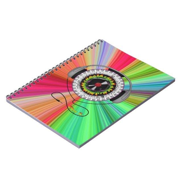Music of Life Notebook (Left Side)